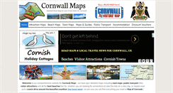 Desktop Screenshot of mapofcornwall.co.uk